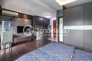 Bedroom Sudirman Park Apartment Studio Fully Furnished