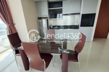 Dining Room 2BR Apartment with Golf View at U Residence Karawaci