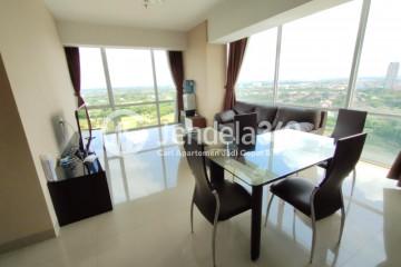 Dining Room 2BR Apartment with Golf View at U Residence Karawaci