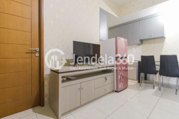 Living Room Spacious 2BR Apartment Middle Floor with City View at Gading Green Hill Apartment