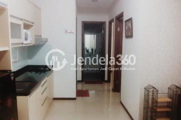 Kitchen Middle Floor 2BR Apartment with City View at Thamrin Residence Apartment