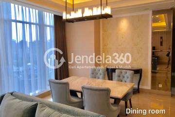 Dining Room South Hills Apartment 3+1BR Fully Furnished