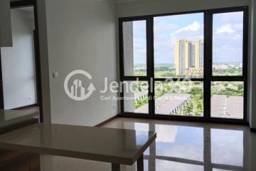 Living Room 1BR Apartment with City View at Condominium Marigold Navapark Apartment