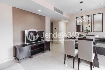 Living Room Ciputra World 2 Apartment 2BR Fully Furnished