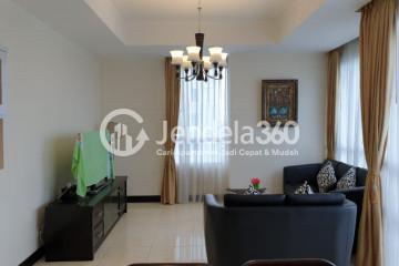 Living Room Essence Darmawangsa Apartment 2+1BR View City