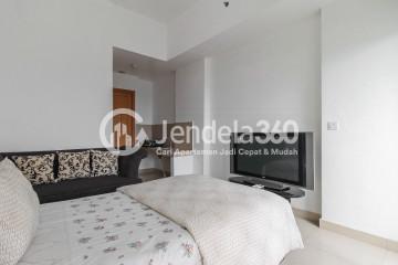 Bedroom Studio Apartment with City View at The Nest Apartment