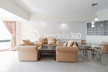 Living Room Lovely 2BR Apartment High Floor with City View at Taman Anggrek Condominium Apartment