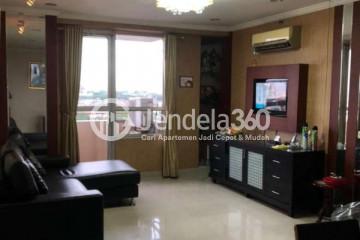 Living Room Strategic Location 2BR Apartment at Paladian Park Middle Floor