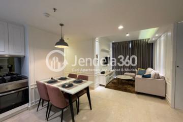 Dining Room Low Floor 2BR Apartment with City View at Ciputra World 2 Apartment