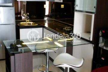 Kitchen Middle Floor 1BR Apartment with Mall SMS View at Skyline Paramount Serpong