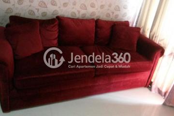 Living Room Middle Floor 1BR Apartment with Mall SMS View at Skyline Paramount Serpong