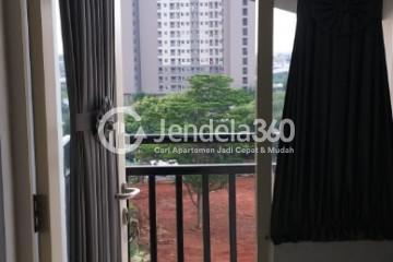 Balcony Low Floor Studio Apartment with City View at Green Lake View Apartment