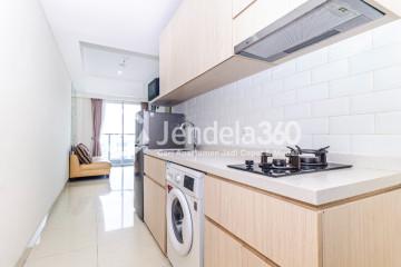 Kitchen 2BR Apartment with City View at Sedayu City Apartment