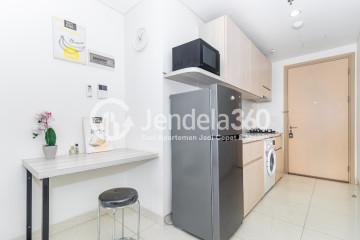 Kitchen 2BR Apartment with City View at Sedayu City Apartment