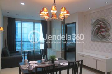 Living Room Central Park Apartment 3BR Fully Furnished