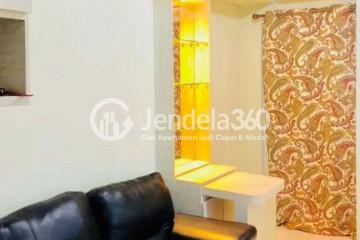 Living Room 2BR Apartment with City View at Kota Ayodhya Apartment