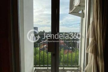 Balcony Best Deal Studio Apartment Low Floor with city View at Paragon Village Apartment