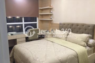 Bedroom 1BR Apartment with Pool View at Saveria Apartment