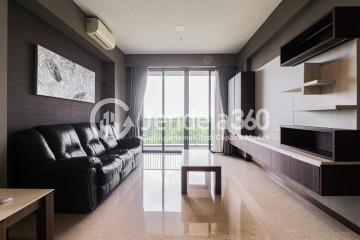 Living Room 2BR Apartment Near AEON BSD at Condominium Marigold Navapark BSD