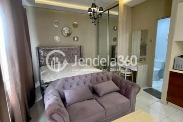 Bedroom Sudirman Park Apartment Studio Fully Furnished