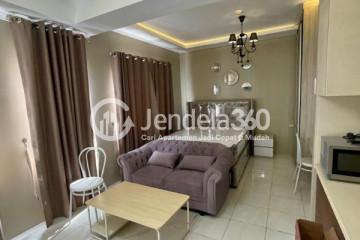 Bedroom Sudirman Park Apartment Studio Fully Furnished