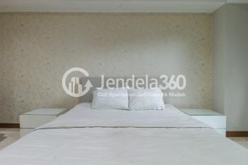 Bedroom 1 2BR Apartment with City View at Casablanca Apartment