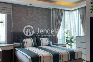 Bedroom 1 3BR Apartment with City View at Thamrin Executive Residence