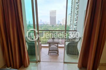 Balcony Senayan Residence 3BR View golf course