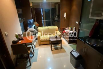 Living Room 1BR Sahid Sudirman Residence Apartment at High Floor