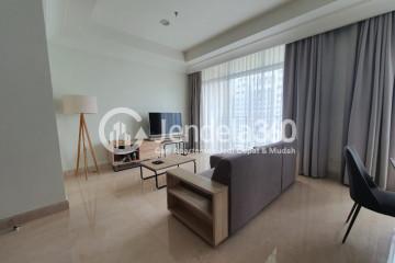 Living Room Pakubuwono View 3BR Tower Lacewood