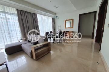 Living Room Pakubuwono View 3BR Tower Lacewood