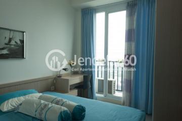 Bedroom High Floor Studio Apartment with City View at Tree Park BSD