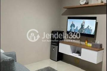 Living Room 1BR Apartment with City View at The Breeze Bintaro Apartment