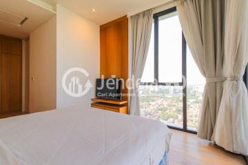 Bedroom 1 High Floor 3BR Apartment with City View at Izzara Apartment