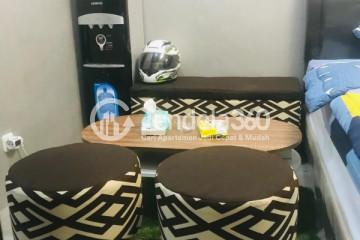 Bedroom Compact Studio Apartment Low Floor with Pool View at Paragon Village Apartment