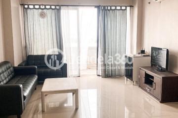 Living Room 3BR Apartment with City View at Amartapura Apartment