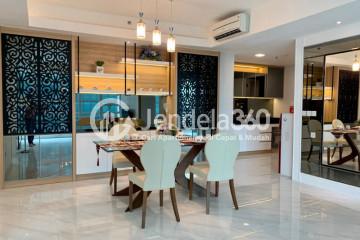 Dining Room 2BR Kemang Village Apartment at High Floor