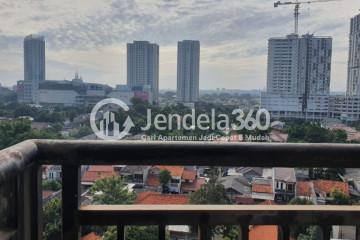 Balcony Kebagusan City Apartment Studio Fully Furnished