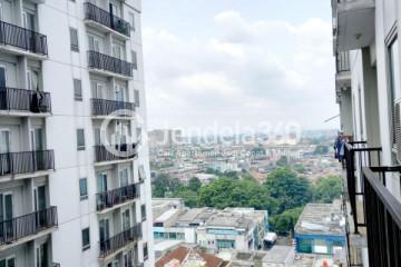 Balcony Simply Look Studio Apartment Middle Floor with Pool View at City Light Apartment