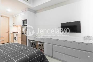 Bedroom Flawless Studio Apartment at Sedayu City Apartment Middle Floor