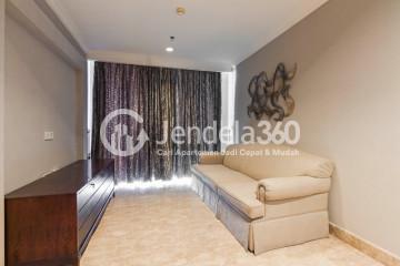 Living Room Kuningan City (Denpasar Residence) 3BR Tower Kintamani Lantai Full Marmer