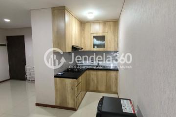 Kitchen Fancy 2BR Apartment Low Floor with Swimming Pool View at Metro Garden Apartment