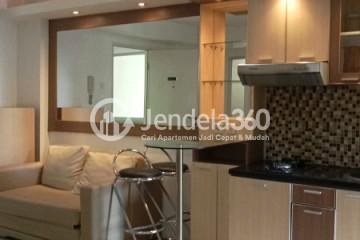 Kitchen Relaxed 3BR Apartment at Kalibata City Green Palace Tower Sakura