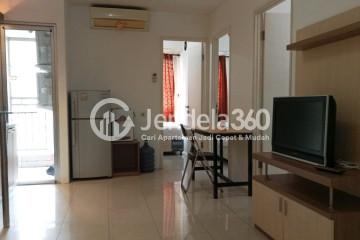 Living Room Relaxed 3BR Apartment at Kalibata City Green Palace Tower Sakura