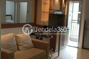 Living Room Relaxed 3BR Apartment at Kalibata City Green Palace Tower Sakura