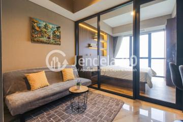 Living Room 1BR The Smith Alam Sutera Apartment at High Floor