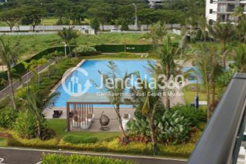 Balcony Well Located 2BR Apartment Low Floor with City View at Sky House BSD Apartment