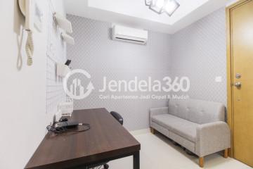 Living Room The Mansion Kemayoran Bougenville 1BR Fully Furnished