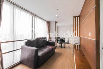 Living Room Menteng Square Apartment 2BR Fully Furnished