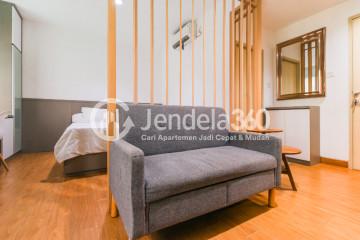 Living Room Menteng Square Apartment 1BR View City